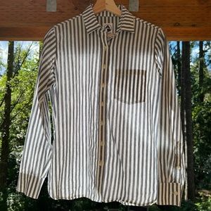 Tradlands Striped Button Down